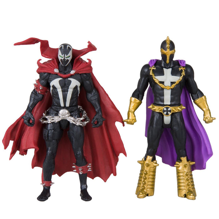 Spawn and Anti-Spawn - Spawn Page Punchers 3-Inch Scale Action Figure 2-Pack with Comic Book