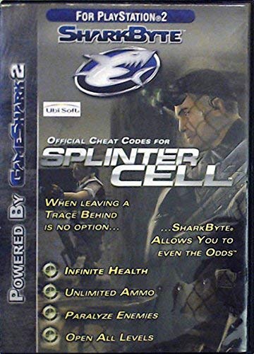 Cheat Codes for Splinter Cell