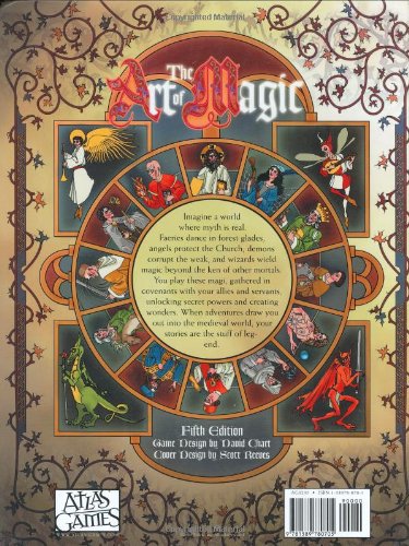 Vintage Ars Magica Art of Magic Book 2004