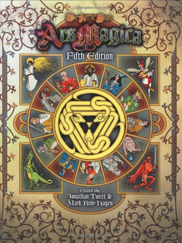 Vintage Ars Magica Art of Magic Book 2004