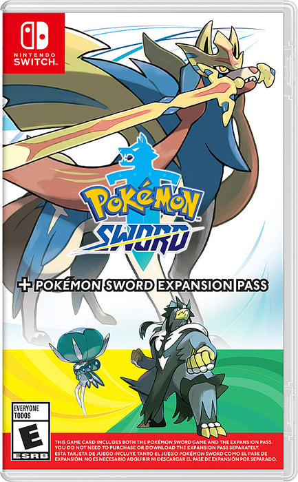 Pokemon Sword + Pokemon Sword Expansion Pass NEW