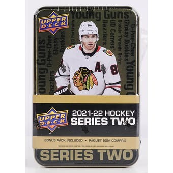 2021/22 Upper Deck Series 2 Hockey Tins