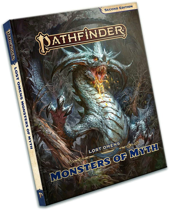 Vintage Pathfinder City of Lost Omens Monsters of Myth Book 2nd Ed