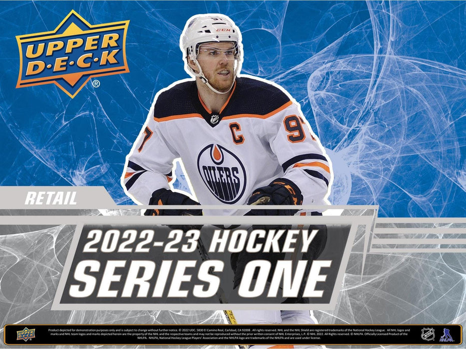 2022/23 Upper Deck Series 1 Hockey 7-Pack Blaster Box
