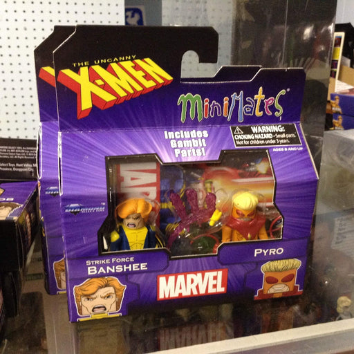 Marvel Minimates Series 60  Uncanny X-Men Banshee and Pyro
