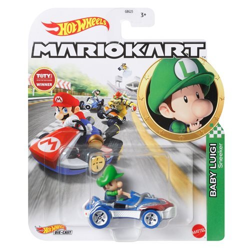 Mario Kart Hot Wheels - Baby Lugi