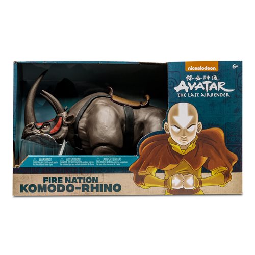 Fire Nation Komodo-Rhino - Mcfarlane Avatar TLA