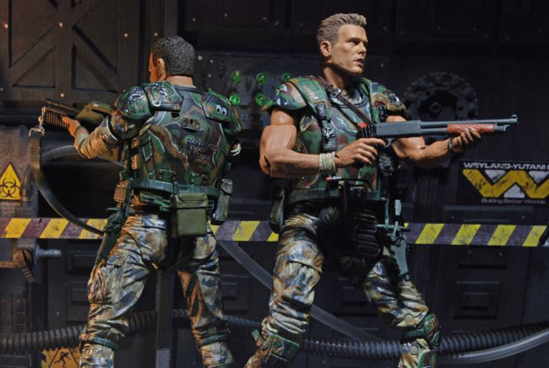 Colonial Marines 30th Anniversary 2 Pack - Aliens 7" Scale Action Figures