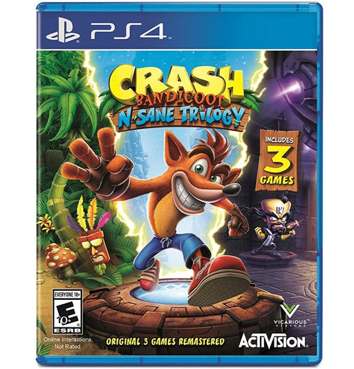 Crash Bandicoot N. Sane Trilogy for Playstaion 4