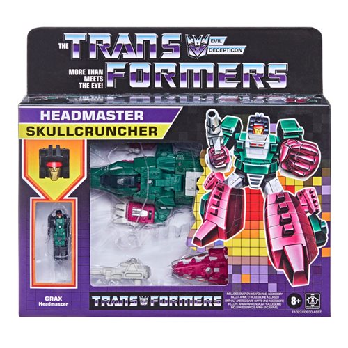 Skullcruncher - Transformers Headmasters Deluxe Wave 2