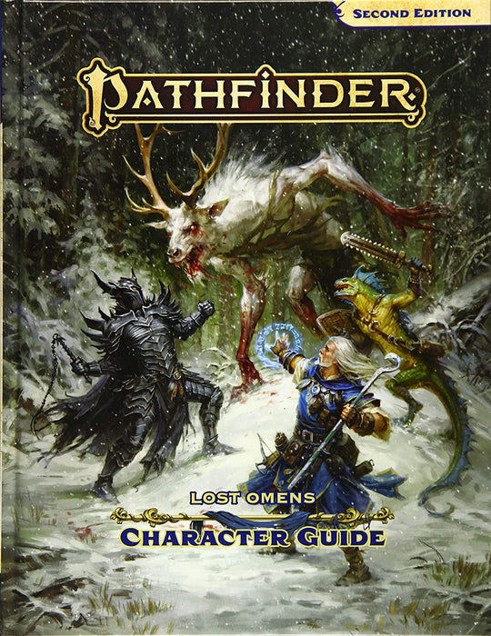Vintage Pathfinder City of Lost Omens Character Guide Book 2nd Ed