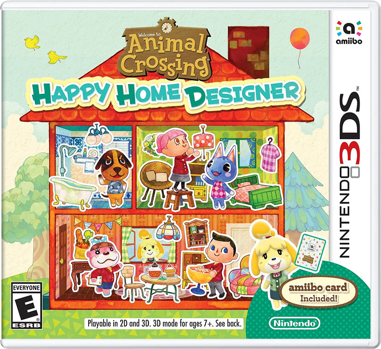 Animal Crossing Happy Home Designer W/NFC Reader