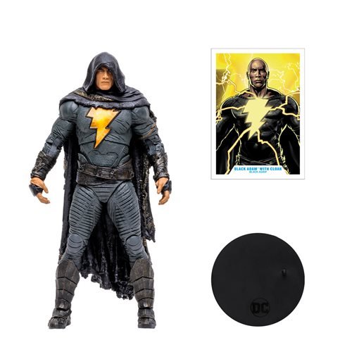DC Multiverse Black Adam Movie Black Adam with Cloak 7-Inch Scale Action Figure