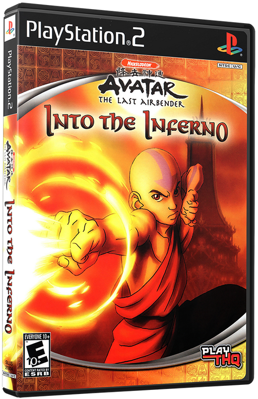 Avatar the Last Airbender Into the Inferno for Playstation 2