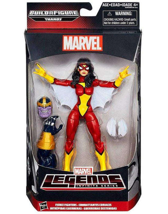 Fierce Fighters Spider Woman - Avengers Marvel Legends Wave 2 Thanos Build a Figure