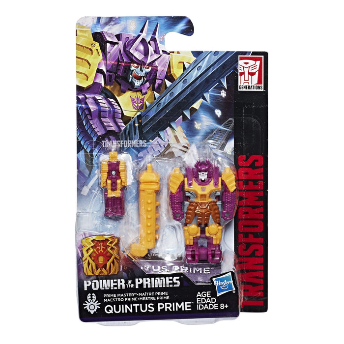 Quintus Prime with Bludgeon Armor - Transformers Generations Prime Masters Wave 3