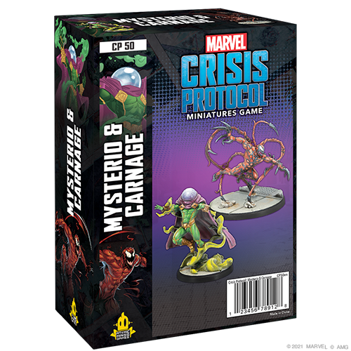 Marvel: Crisis Protocol Carnage & Mysterio pack