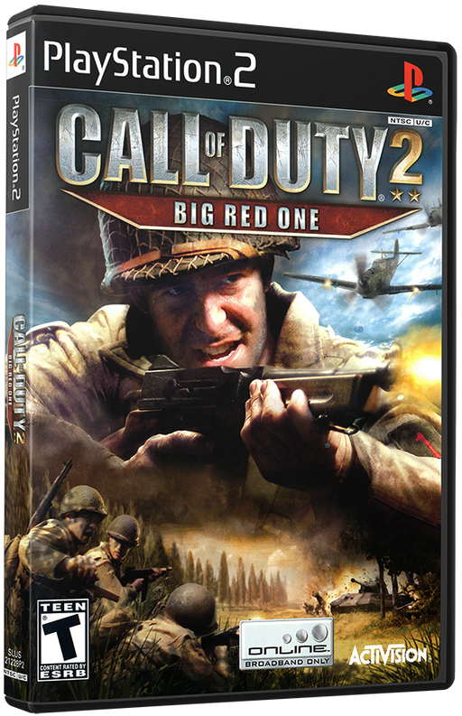 Call of Duty 2 Big Red One for Playstation 2