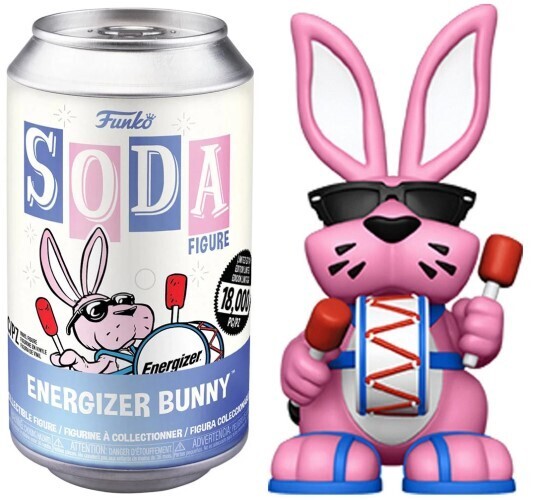 Vinyl SODA: Energizer- Energizer Bunny w/(SV)Chase