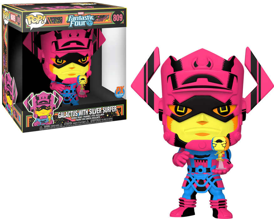 POP Marvel: BlackLight Galactus with Silver Surfer (10-Inch) Px