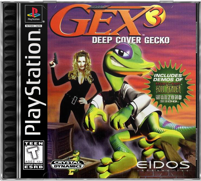Gex 3: Deep Cover Gecko for Playstaion