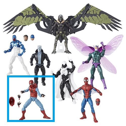 Homemade Suit Spider-Man - Amazing Spider-Man Marvel Legends Wave 8 - (No BAF)