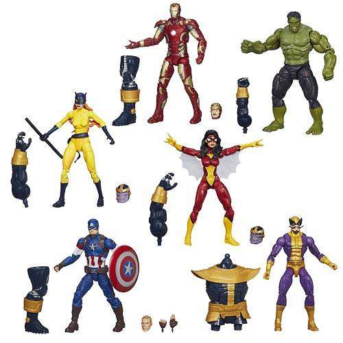 Fierce Fighters Spider Woman - Avengers Marvel Legends Wave 2 Thanos Build a Figure