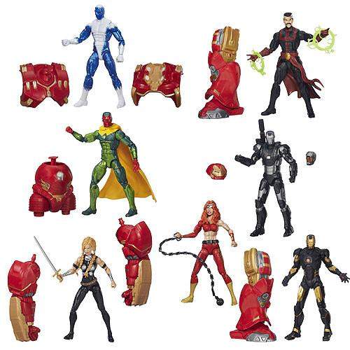 Avengers Marvel Legends Action Figures Wave 3, Set of 7