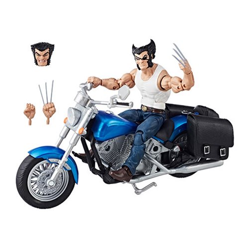 Wolverine with Motorcycle - Marvel Legends Ultimate Action Figure Wave 2