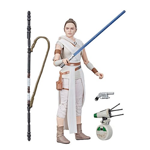 Rey and D-O - Star Wars The Black Series Wave 1