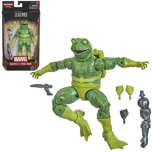 Marvel's Frog-Man - Marvel Legends Spider-Man Wave 1 (Stilt Man BAF)