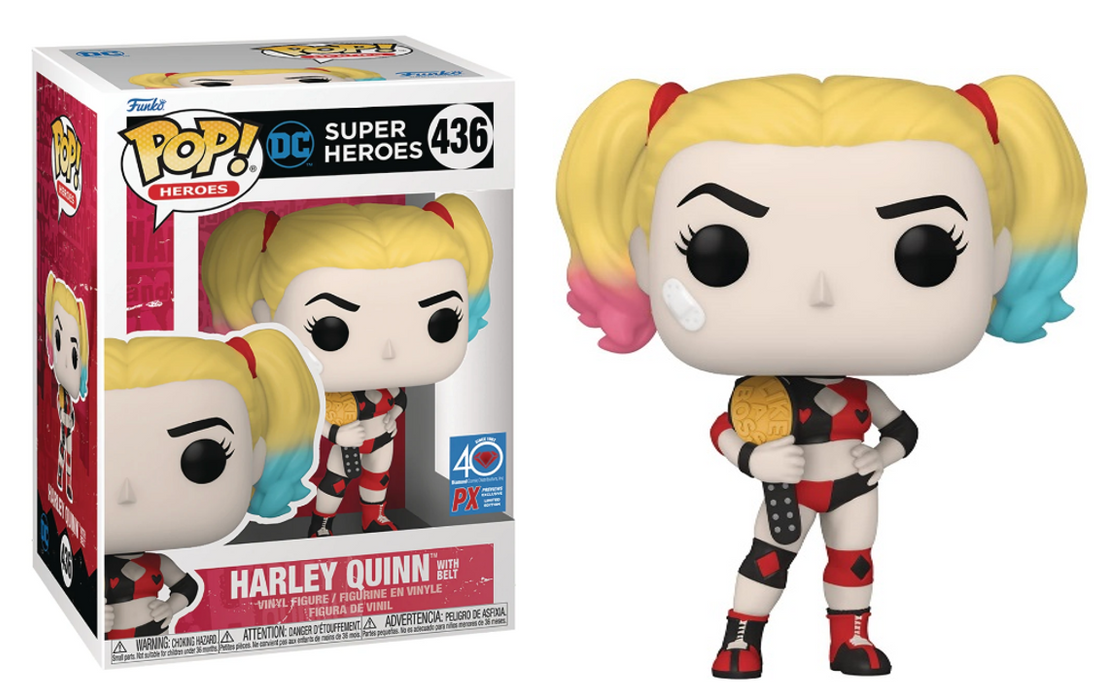 POP Heroes: DC - Harley Quinn w/Belt [PX Previews Excl]