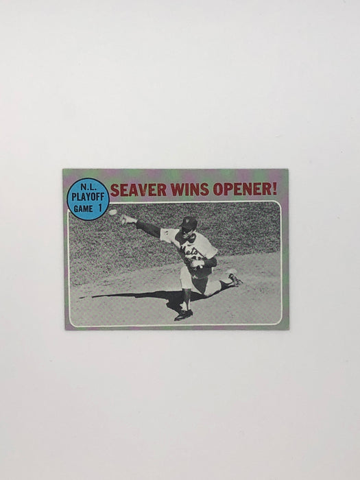 Tom Seaver NLCS1 (Topps 1970) #195