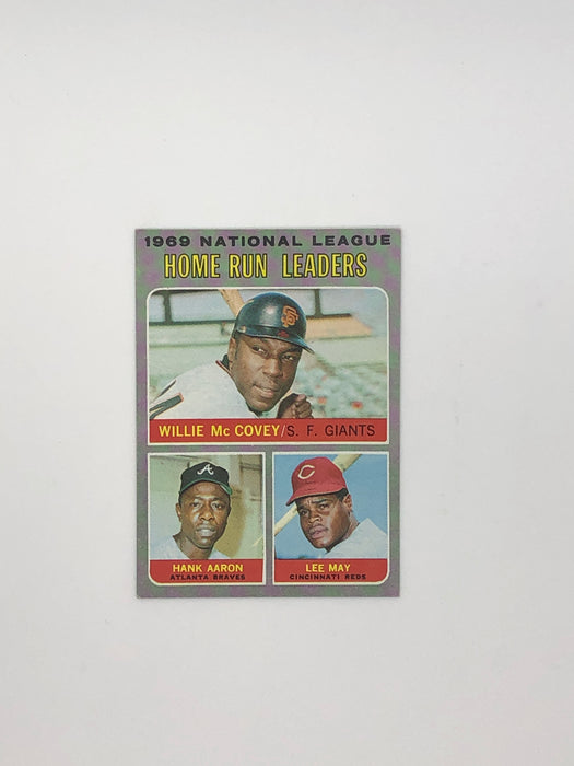 McCovey/Aaron/May (Topps 1970) #61