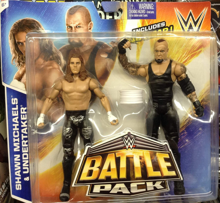 WWE Battle Pack Series #36 Undertaker and Shawn Michaels