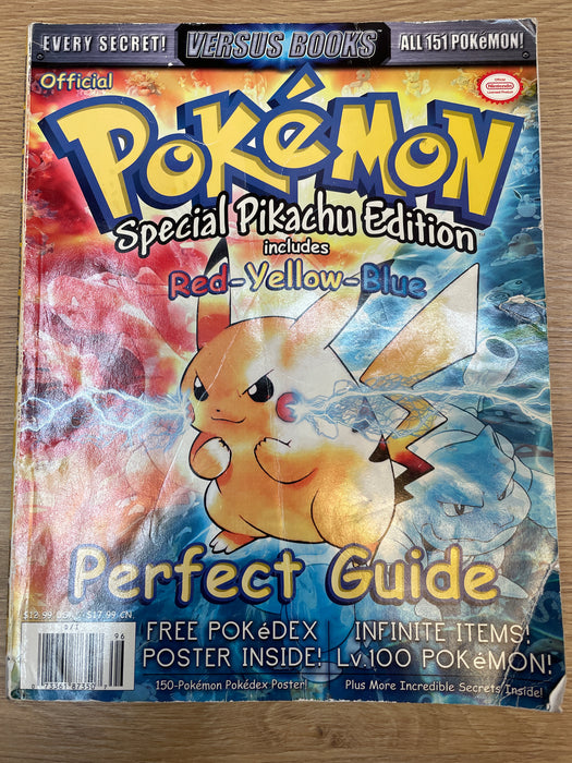 Pokemon RBY Special Pikachu Edition Strategy Guide