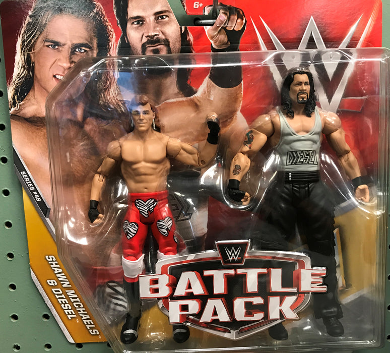 WWE Battle Pack Series 48 - Shawn Michaels and Diesel