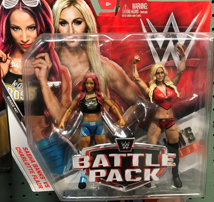 WWE Battle Pack Series 47 - Sasha Banks and Charlotte Flair