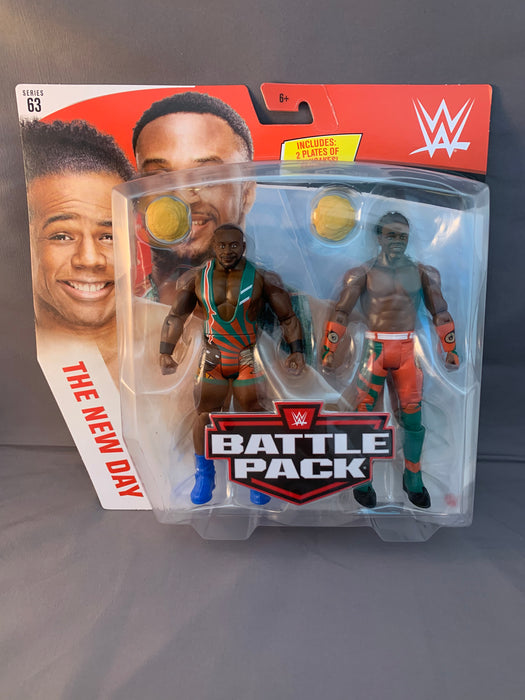 Big E & Xavier Woods - WWE Battle Pack Series 63