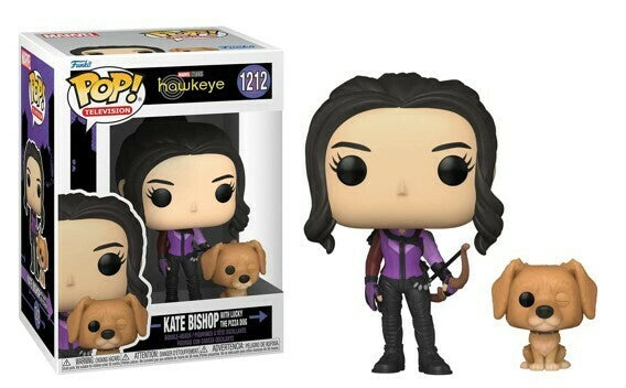 POP&Buddy: Hawkeye - Kate Bishop with Lucky the Pizza Dog