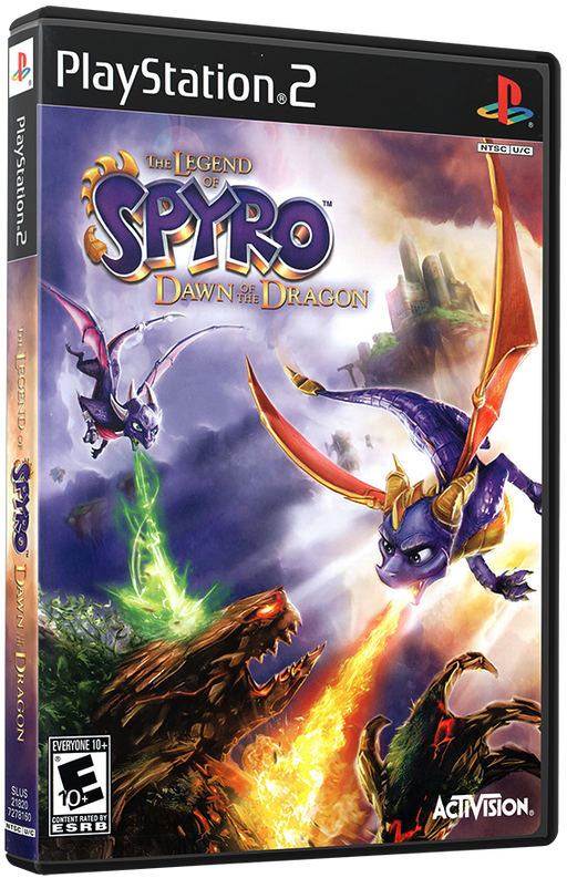 Legend of Spyro Dawn of the Dragon for Playstation 2