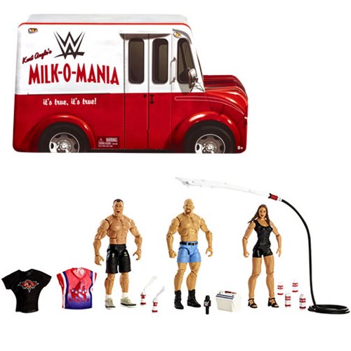 WWE Milk-O-Mania Epic Moments Action Figure 3-Pack