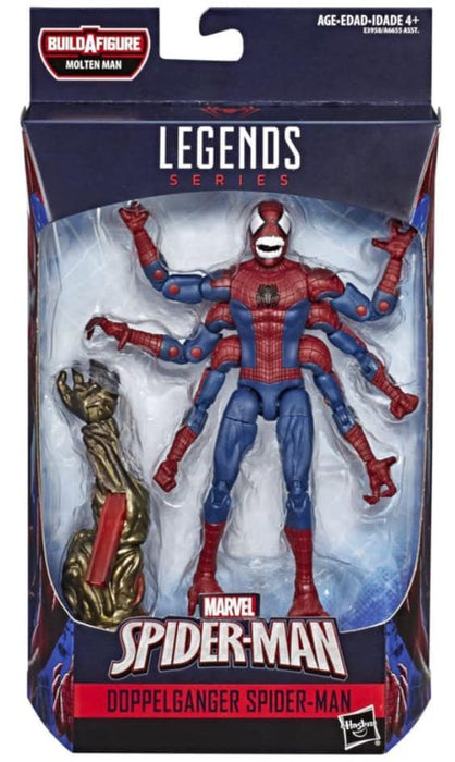 Doppelganger Spider-Man - Amazing Spider-Man Marvel Legends Wave 12 (Molten Man BAF)