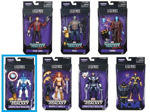 Major Victory Vance Astro - Guardians of the Galaxy Marvel Legends Wave 1