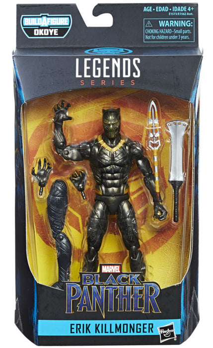 Erik Killmonger - Black Panther Marvel Legends 6-Inch Action Figures Wave 1