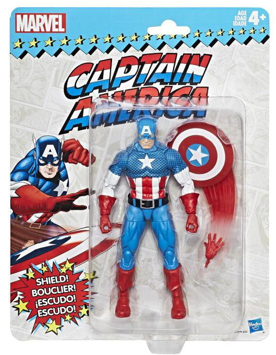 Captain America - Marvel Legends Super Heroes Vintage 6-Inch Figures Wave 1