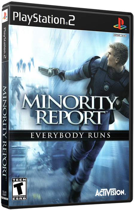 Minority Report for Playstation 2