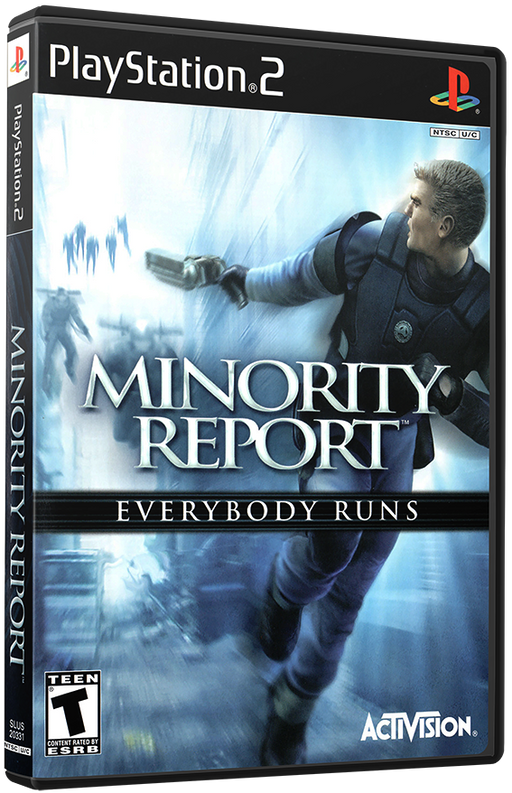 Minority Report for Playstation 2
