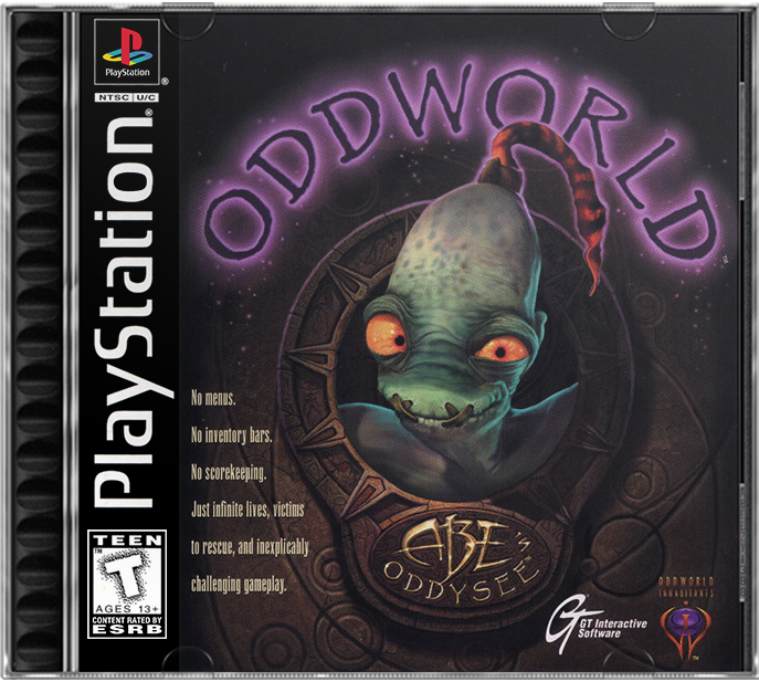 Oddworld Abe's Oddysee for Playstaion