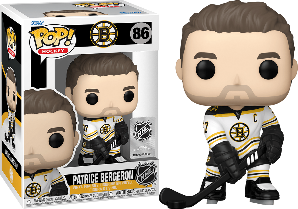 POP Hockey: Bruins - Patrice Bergeron (Road)